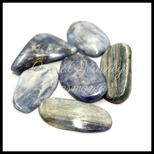 Blue Kyanite Crystal Tumbled Stone