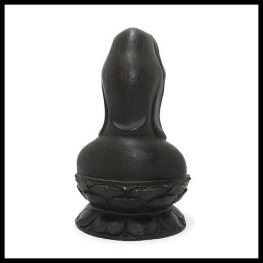 Quan Yin On Lotus Statue 11.5cm