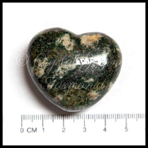 Preseli Bluestone Carved Crystal Heart