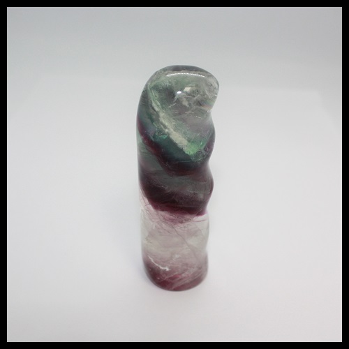 Rainbow Fluorite Crystal Massage Healing Wand 170g