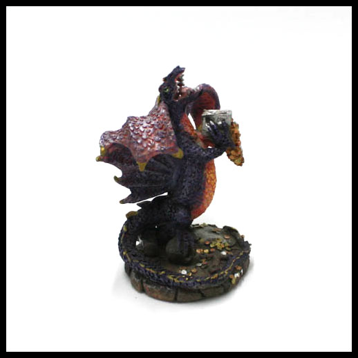 Dragon Holding Treasure 7.5cm