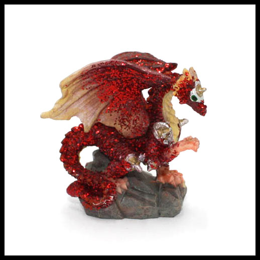 Dragon - Red Armoured 5cm