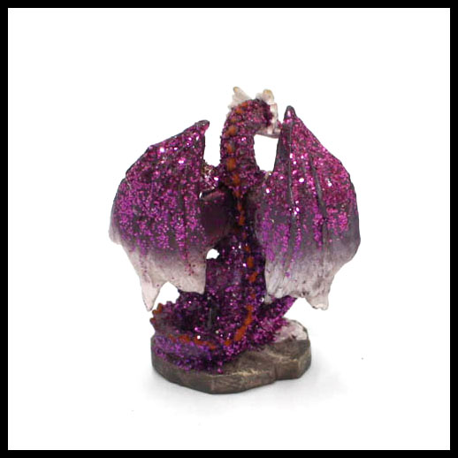 Dragon - Purple Armoured 6cm