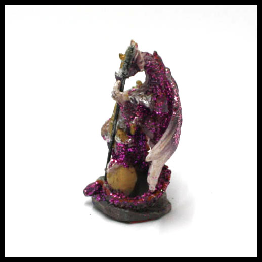 Dragon - Purple Armoured 6cm