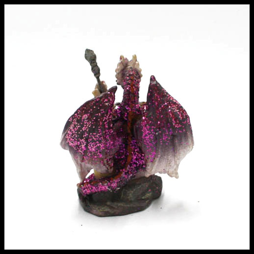 Dragon - Purple Armoured 6cm