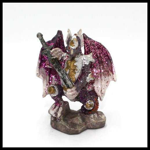 Dragon - Purple Armoured 6cm