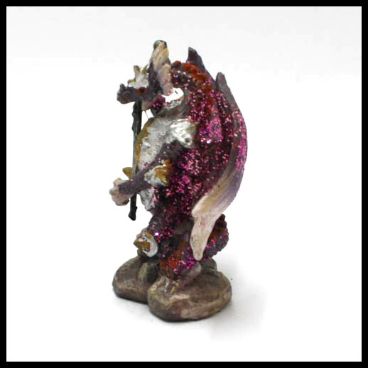 Dragon - Purple Armoured 6cm