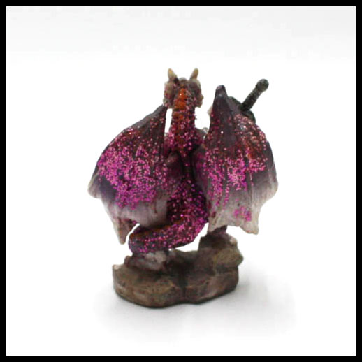 Dragon - Purple Armoured 6cm