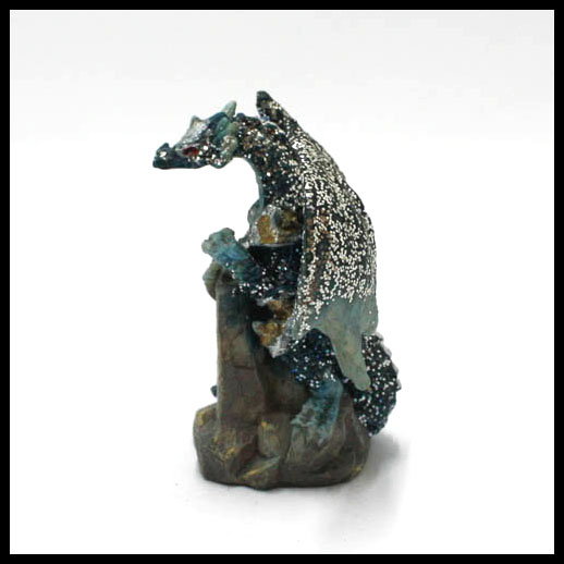 Dragon - Blue Armoured 6cm