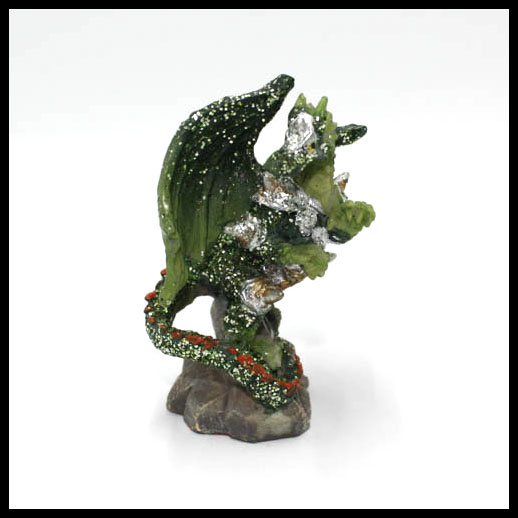 Dragon - Green Armoured 6cm