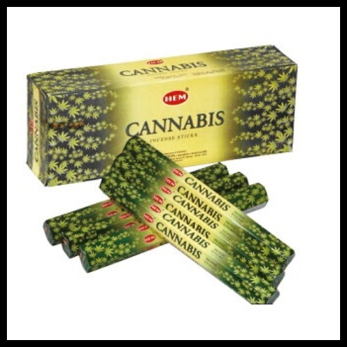 HEM Cannabis Incense - 20 Stick Hex Packet