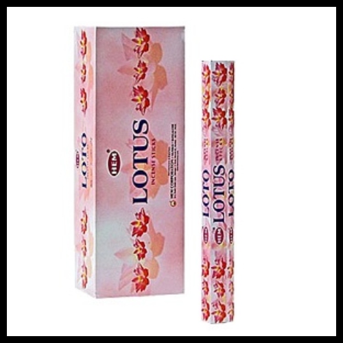 HEM Lotus Incense - 20 Stick Hex Packet