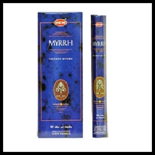 HEM Myrrh Incense - 20 Stick Hex Packet