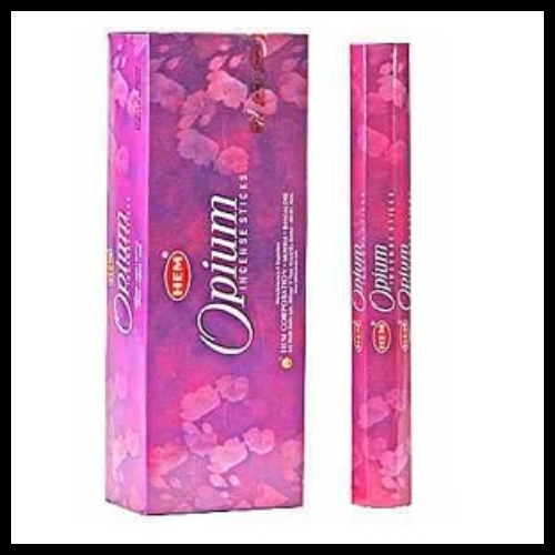 HEM Opium Incense - 20 Stick Hex Packet