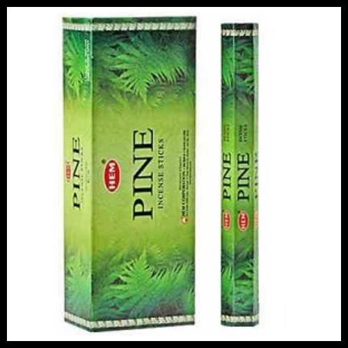 HEM Pine Incense - 20 Stick Hex Packet