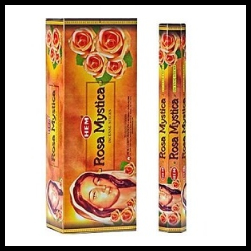 HEM Rosa Mystica Incense - 20 Stick Hex Packet