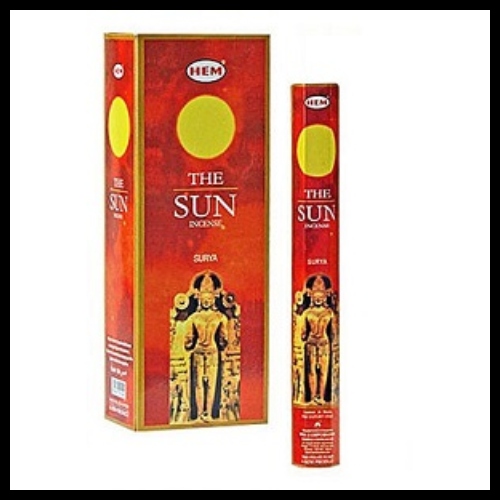 HEM The Sun Incense - 20 Stick Hex Packet