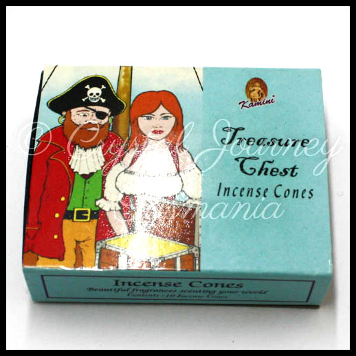 Kamini Treasure Chest Incense Cones