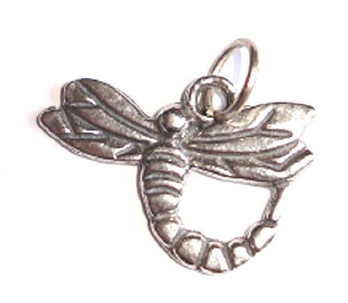 Dragonfly Pewter Charm Pendant