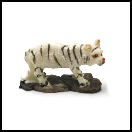 White Tiger - Mini Ornament