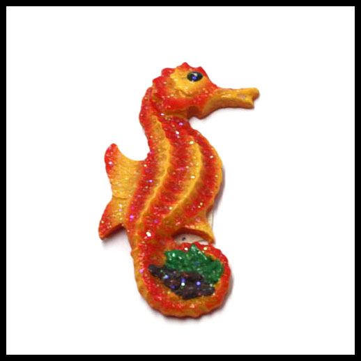 Sea Horse - Flat Mini Ornament