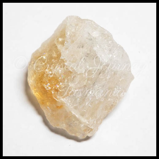 Citrine Raw Crystal Chunk - 50g 5cm