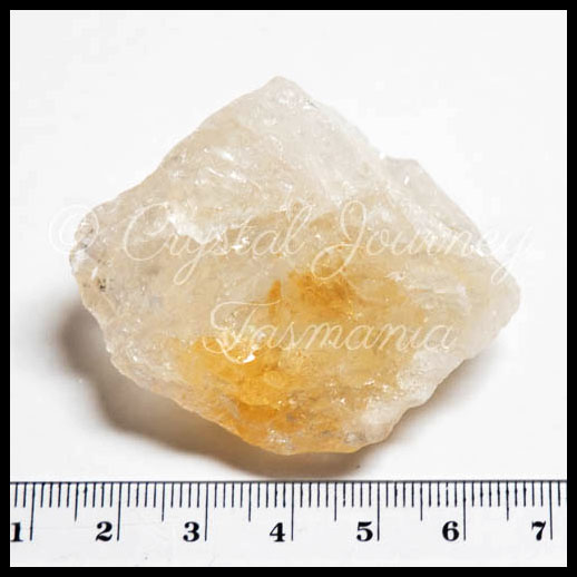 Citrine Raw Crystal Chunk - 50g 5cm