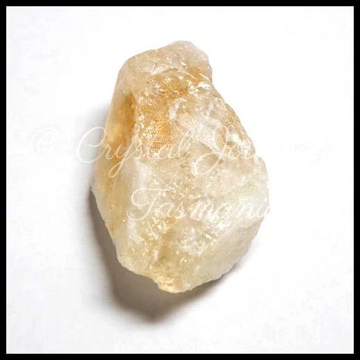 Citrine Raw Crystal Chunk 60g 6.5cm