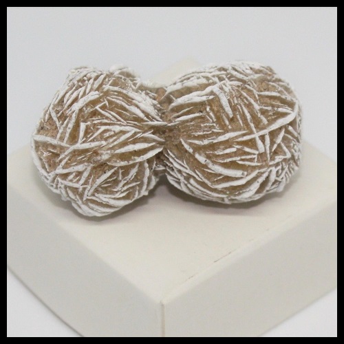 Desert Rose Selenite/Gypsum Twin Rosette - 20g