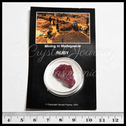 Ruby Boxed Crystal Speciman - 2cm 2g