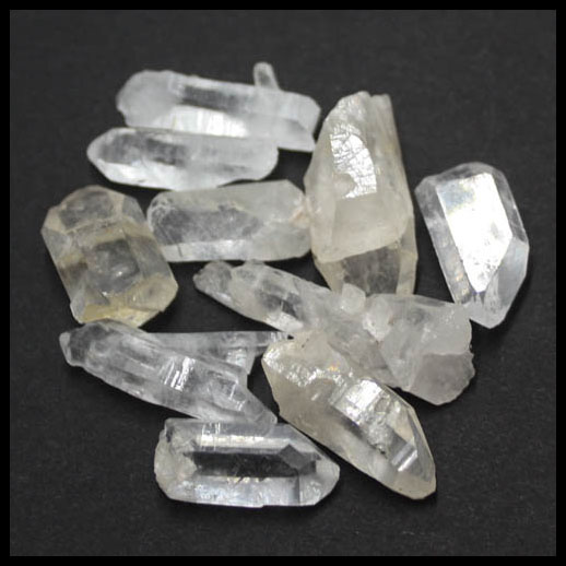 Clear Quartz Small Crystal Points - Mini