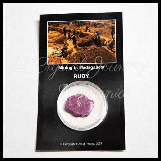 Ruby Boxed Crystal Speciman - 2cm 1.5g