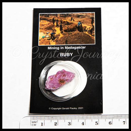 Ruby Boxed Crystal Speciman - 3cm 2g