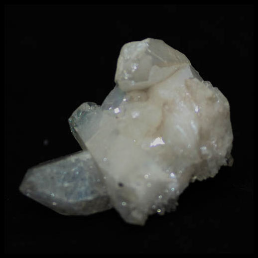 Opal Aura Quartz Crystal Cluster - 3.5cm 17.5g