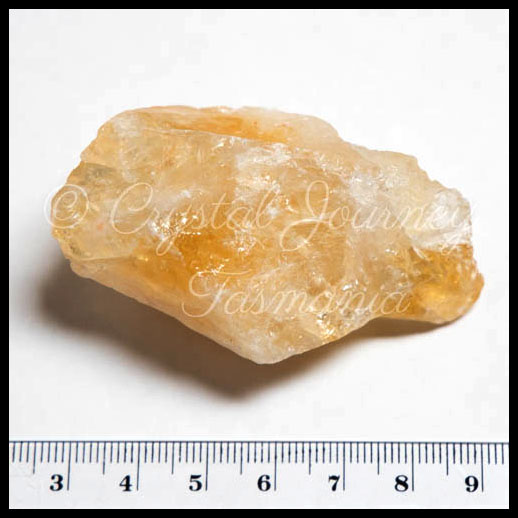 Citrine Raw Crystal Chunk 68g 6.5cm