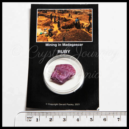 Ruby Boxed Crystal Speciman - 2cm 2.5g