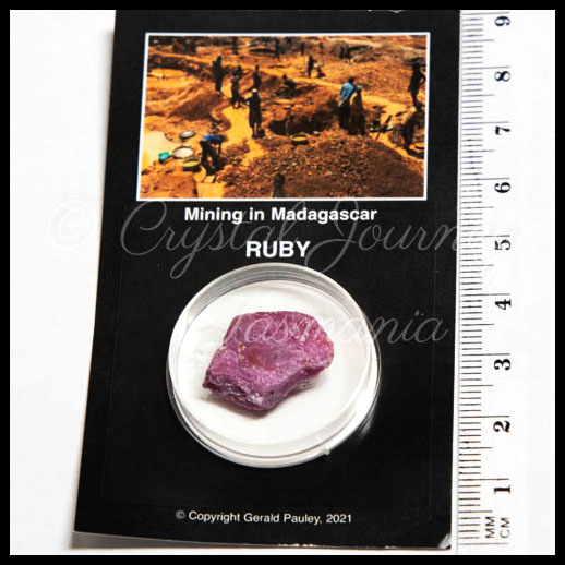 Ruby Boxed Crystal Speciman - 2cm 2.5g