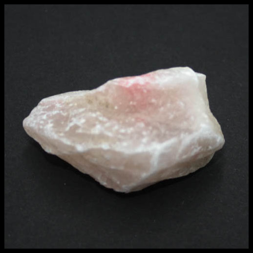 Fluorescent Red Calcite Crystal Chunk