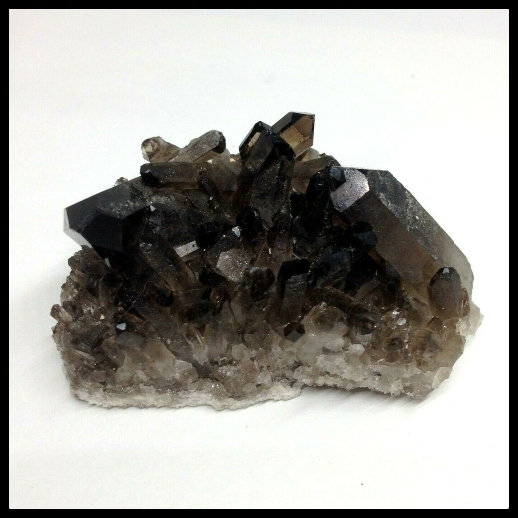 Smoky Quartz Crystal Cluster 7cm - 128g Brazil