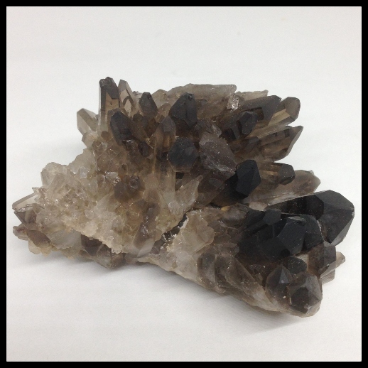 Smoky Quartz Crystal Cluster 7.5cm - 160g Brazil