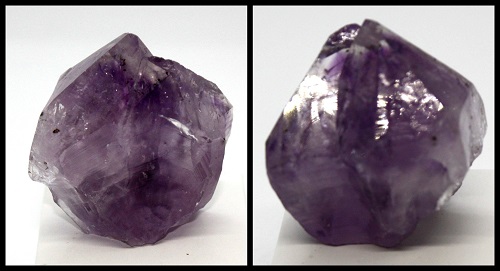 Large Amethyst Crystal Point Cut Base - 99g Brazil