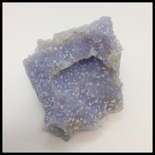 Blue Chalcedony Crystal Geode 210g