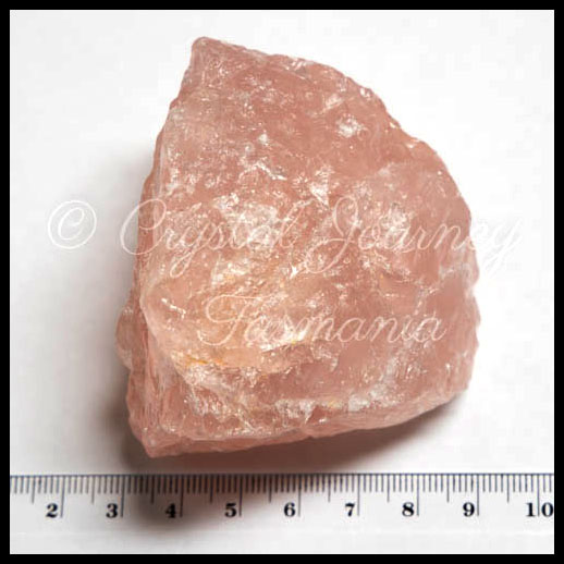 Rose Quartz Raw Crystal Chunk 237g 7cm