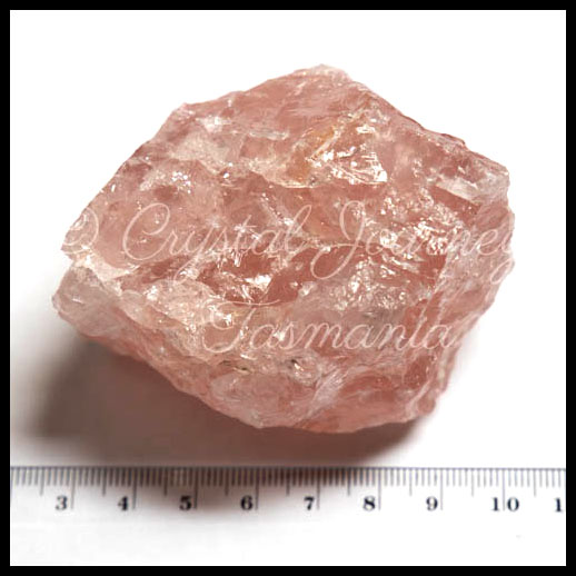 Rose Quartz Raw Crystal Chunk 297g 7cm