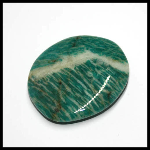 Amazonite Crystal Palm Stone