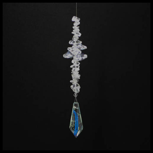 Glow In The Dark Crystal Suncatcher