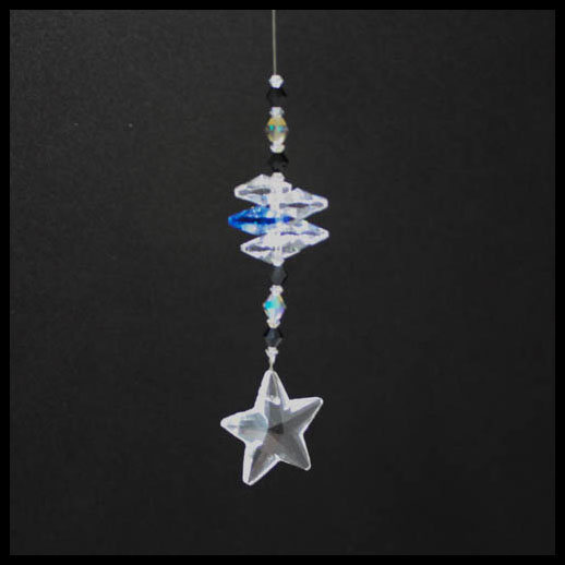 Star Crystal Suncatcher