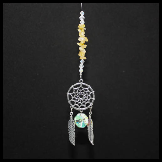 Citrine Dream Catcher Suncatcher