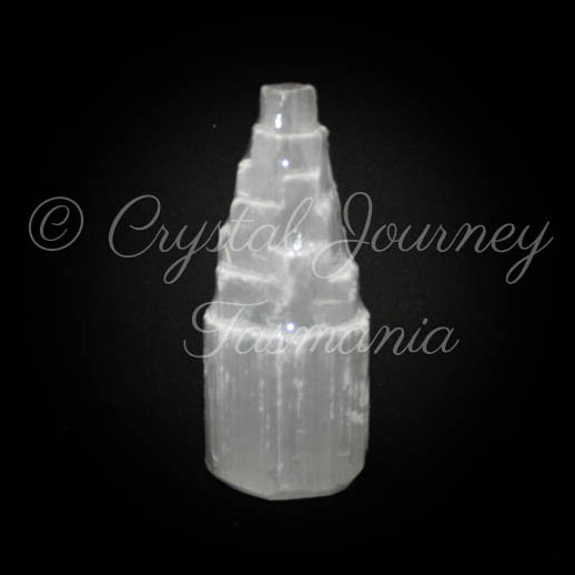 Selenite Carved Crystal Tower 10.5cm