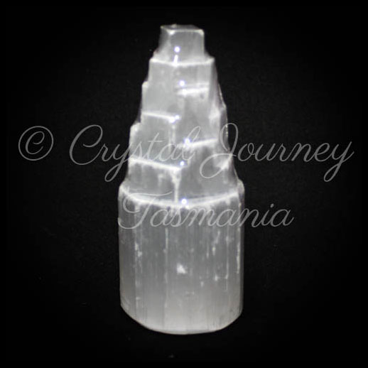 Selenite Carved Crystal Tower 10.5cm